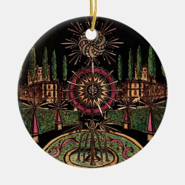Magisk Lykta Eldshow Ornament (Framsidan)