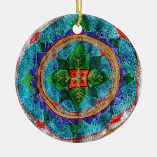 Magisk Mandala Cirkel Ornament (Framsidan)