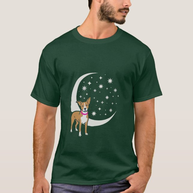 magisk måne t shirt (Framsida)