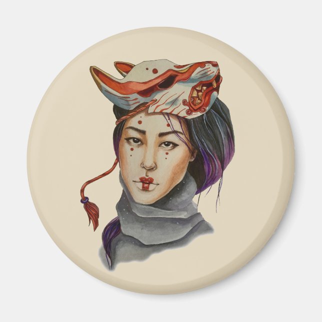 magisk mask magnet (Framsidan)