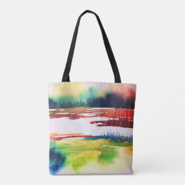 Magisk myr-totebag tygkasse