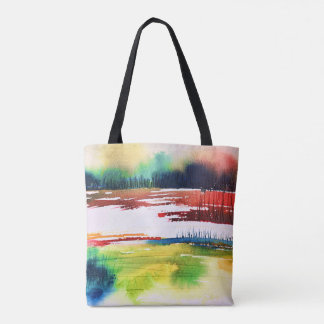 Magisk myr-totebag tygkasse