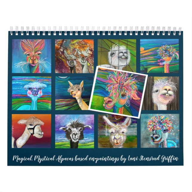magisk, mystisk alfanalkalender kalender (Omslag)