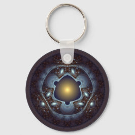 Magisk mystisk fractal ornament nyckelring