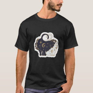 Magisk Mystisk Kattpar Yin Yang 2 Ying Dekor T Shirt