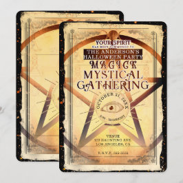 Magisk Mystisk Samling Spådam Ögonfestival Inbjudningar