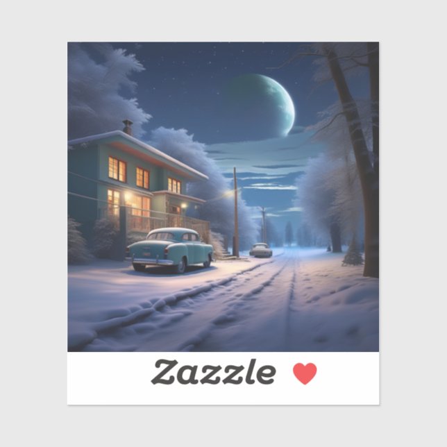 Magisk natt klistermärken (Ark)