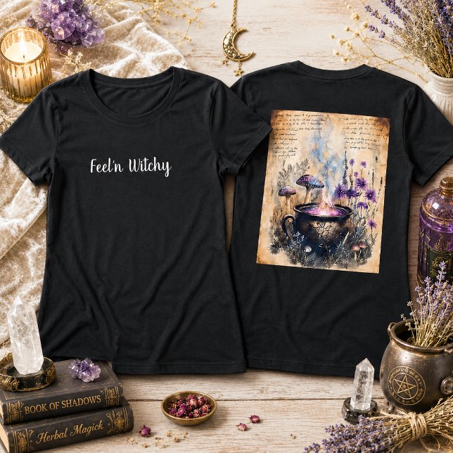 Magisk Örtkittel Botanik T Shirt (Skapare uppladdad)