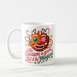 Magisk pepparkaksgubbe keramikkåpa jul kaffemugg