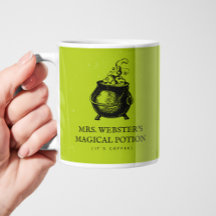 Magisk potion lustig Halloween-grönt