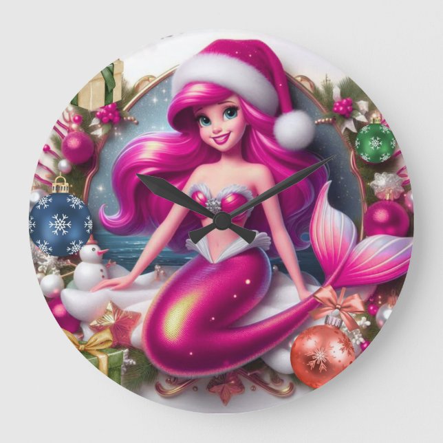 Magisk Prinsess Tema   Stor Klocka (Framsida)