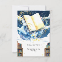 Magisk redigerbar biblioteksberättelse födelsedag