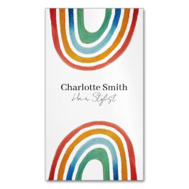 Magisk regnbåge magnetiska visitkort