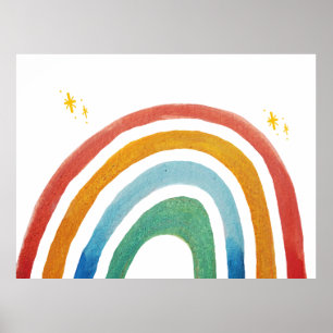 Magisk regnbåge poster