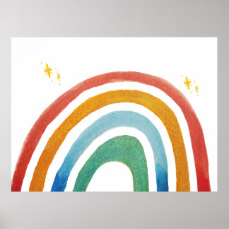 Magisk regnbåge poster