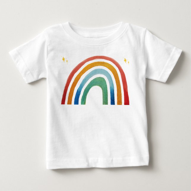 Magisk regnbåge t shirt (Framsida)