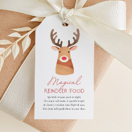 Magisk Renmat Jul Presentetikett