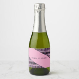 Magisk rosa bakgrund namn Personlig