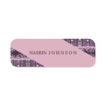 Magisk rosa bakgrund namn Personlig