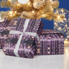 Magisk rosa bakgrund namn Personlig Presentpapper