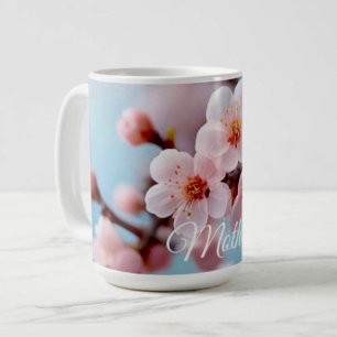 Magisk Rosa Blomning Kaffemugg