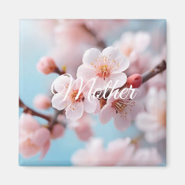 Magisk Rosa Blomning  Magnet