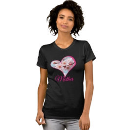 Magisk Rosa Blomning  T Shirt