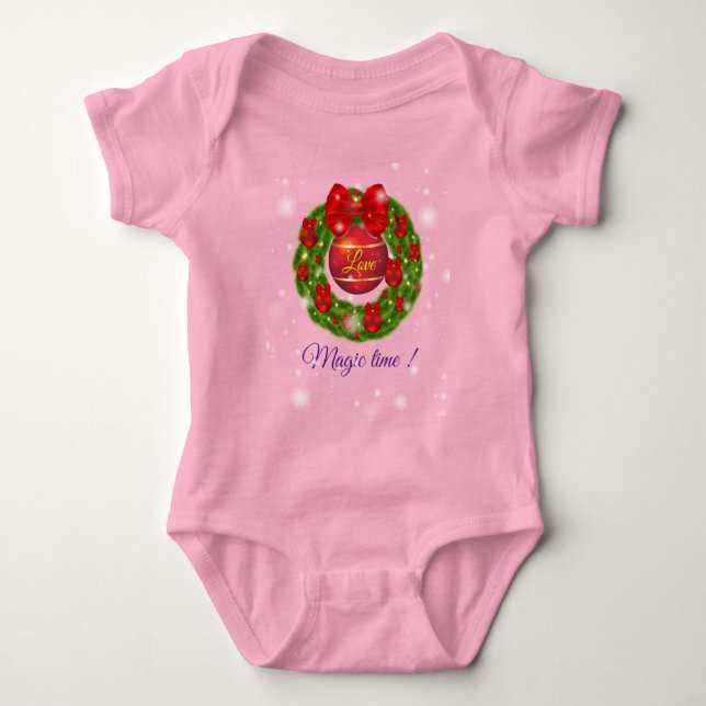 Magisk Rosa Tid T Shirt (Framsida)
