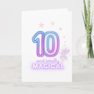 Magisk Sagoblänk 10-årsdag Kort