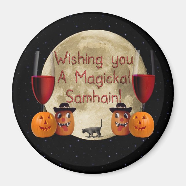 Magisk Samhain Magnet (Framsidan)