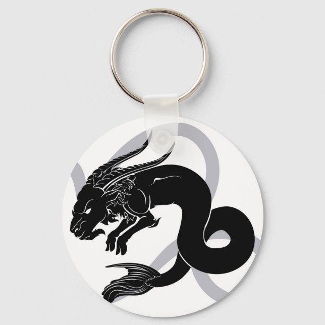 Magisk signal för zodiakhoroscope nyckelring (Framsida)