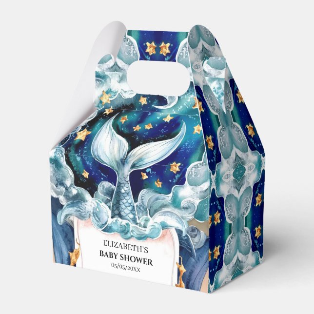 Magisk Sjöjungfru Babykläder Presentaskar (Framsidan Sidan)