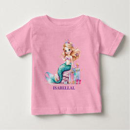 Magisk sjöjungfru regnbåge Födelsedagsfirande för  T Shirt