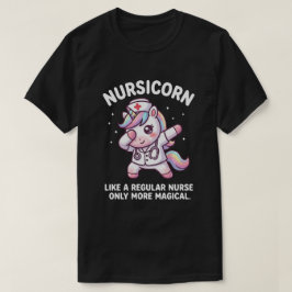 Magisk Sjuksköterska Enhörning Vibes för Sjuksköte T Shirt