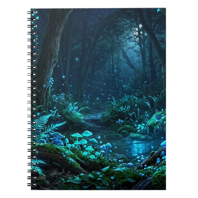 Magisk skog anteckningsbok (Framsidan)