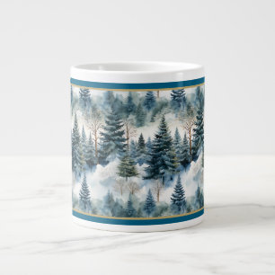 Magisk skog jumbo mugg