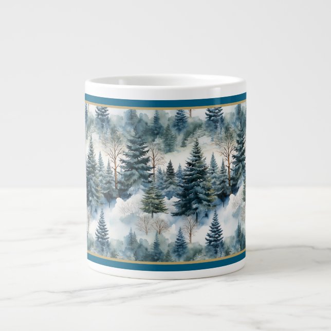 Magisk skog jumbo mugg (Framsidan)