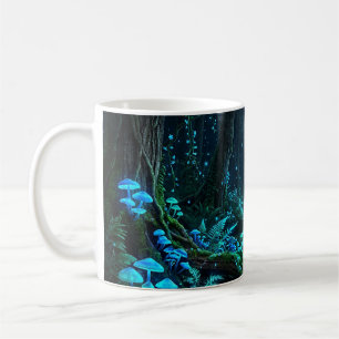 Magisk skog kaffemugg