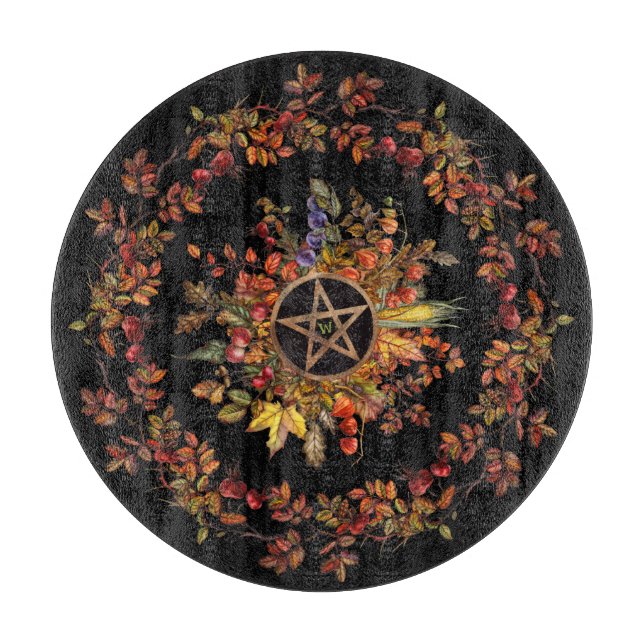 Magisk skörd med pentagrammonogram (Framsidan)