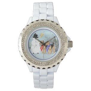 Magisk Snöman Armbandsur