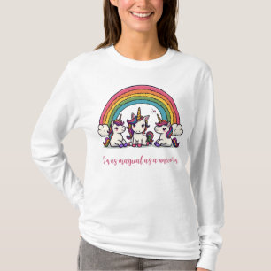 Magisk som enhörning t shirt