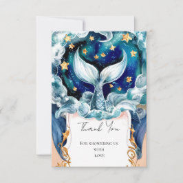 Magisk Söta Själavårds Baby Shower Tack Kort