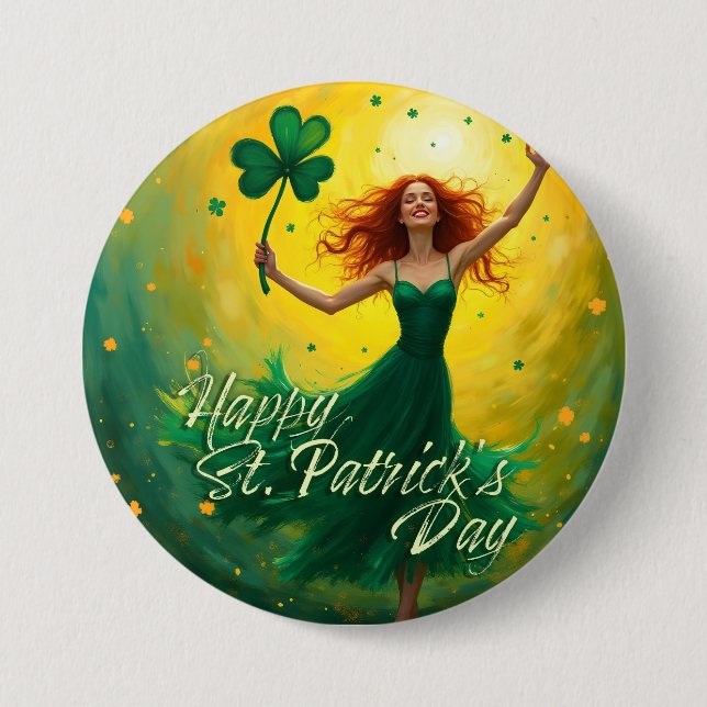 Magisk St. Patrick's Day Knapp (Framsida)