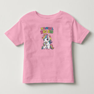 Magisk storesyster enhörning t shirt