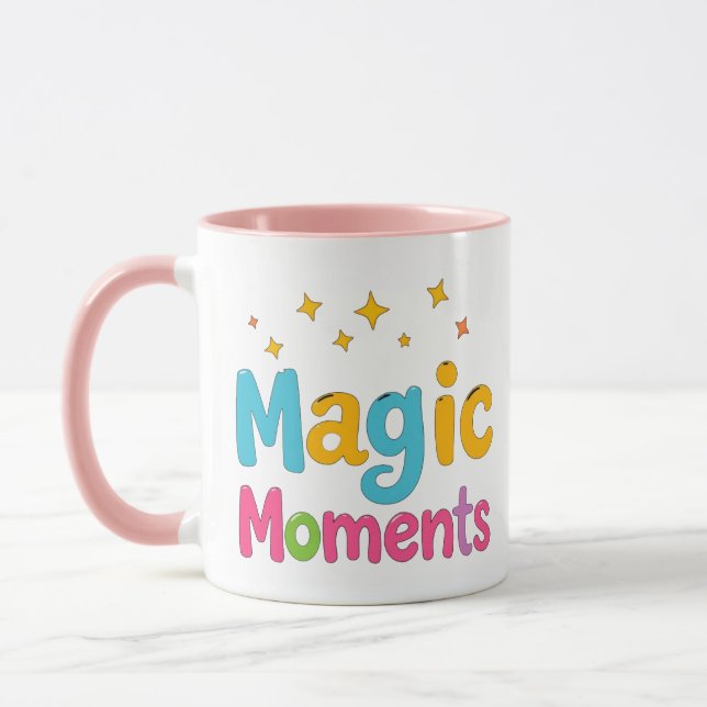 magisk stund-mugg, för mig-kopp, inspirerande mugg (Vänster)
