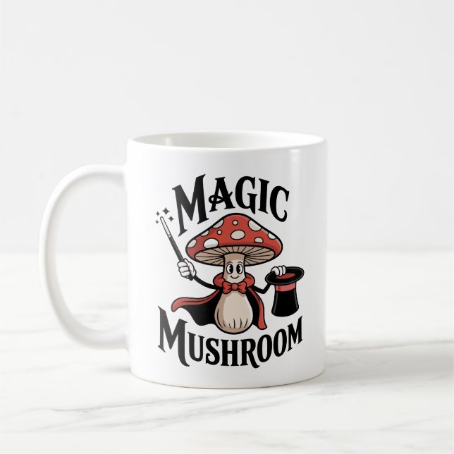 Magisk Svamp Magiker Kaffemugg (Vänster)