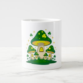 Magisk Svampby Med Lysande Jumbo Mugg