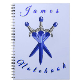 Magisk svärd anteckningsbok