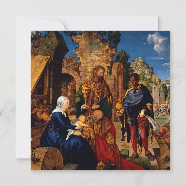 Magisk tillbedjan av Jesusbarnet (Framsida)