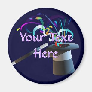 Magisk top hatmagnet magnet